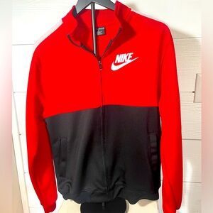 Nike Red and Black Lightweight Jacket